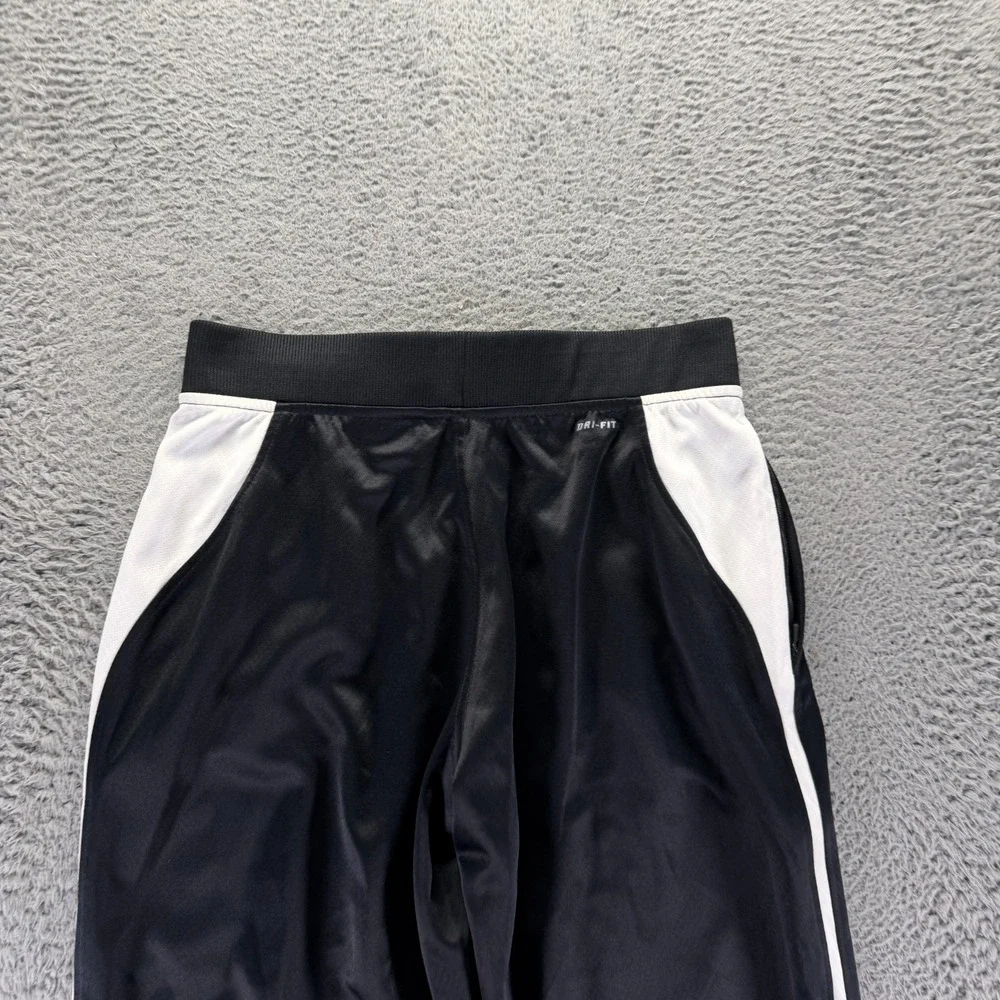 Nike Dri-Fit Pant Men M Black Polyester Track Southern Maryland Hawks Basketball